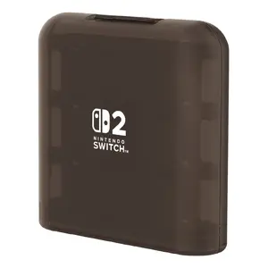 Футляр для картриджей Hori 24-Game Card Case (черный) для Nintendo Switch 2 — вмещает 24 картриджа