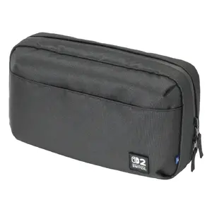 Maisiņš Hori Reversible Travel Pouch priekš Nintendo Switch 2, melns — 300×90×190 mm