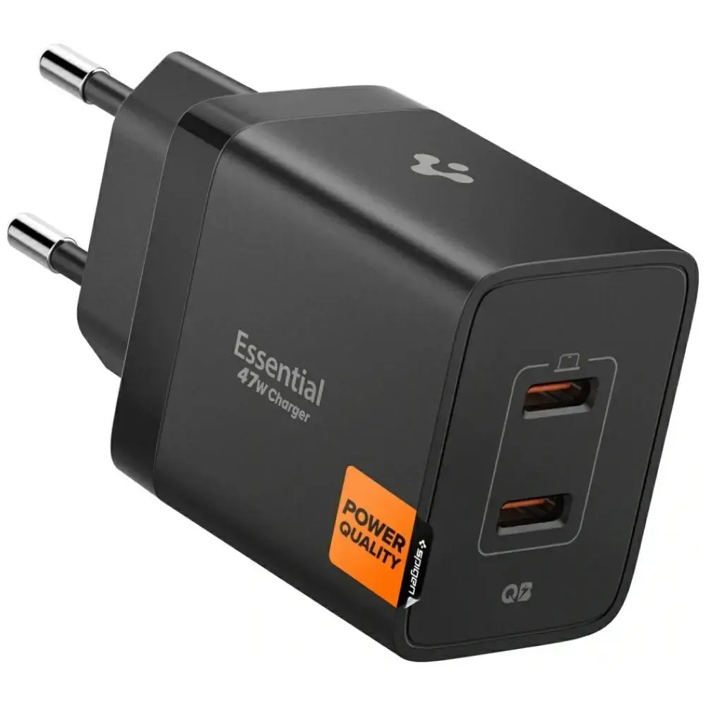 Spigen Essential EE472EU 47W 2x USB-C Wall Charger Photo 3