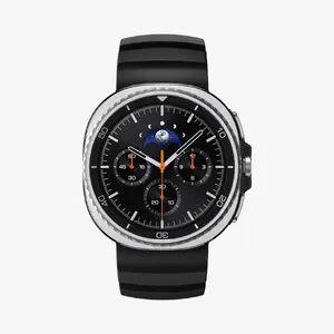 Spigen WBS2 siksniņa Galaxy Watch 8 (40/44 mm) un Watch 8 Classic (46 mm) — melna, plaukstas 135–235 mm