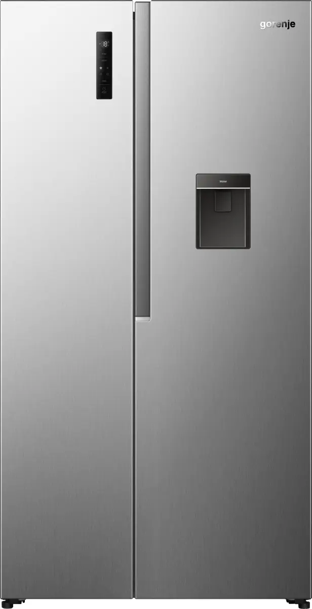 Brīvi stāvošs Side-by-Side ledusskapis-saldētava Gorenje NRS917E41XWD