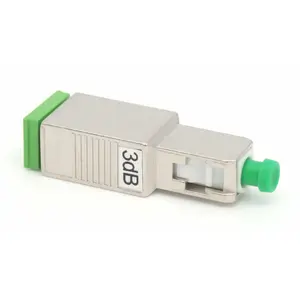 Optical adapter Kathrein ODS 3 SC/APC Male, SC/APC male connector, green/grey finish, 1 pc