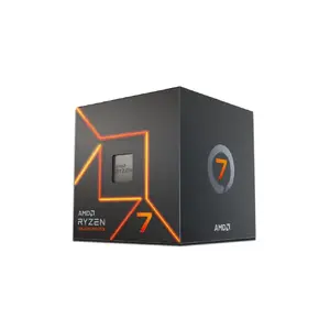 Desktop processor AMD Ryzen 7 7700, 8 cores, 3.8 GHz base, up to 5.3 GHz boost, 32 MB L3, Socket AM5, DDR5, integrated Radeon Graphics 2.2 GHz