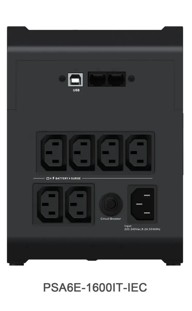 Vertiv PowerUPS 200 PSA6E-1600IT-IEC ИБП 1600ВА/925Вт Photo 3