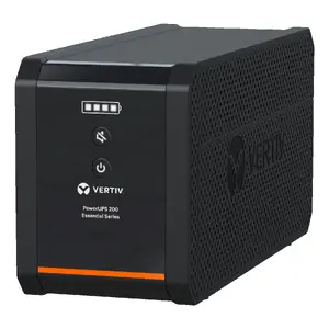 UPS Vertiv PowerUPS 200 Essential PSA6E-2200IT-IEC, Line-Interactive 2,2 kVA / 1225 W, 6 AC kontaktligzdas, C20