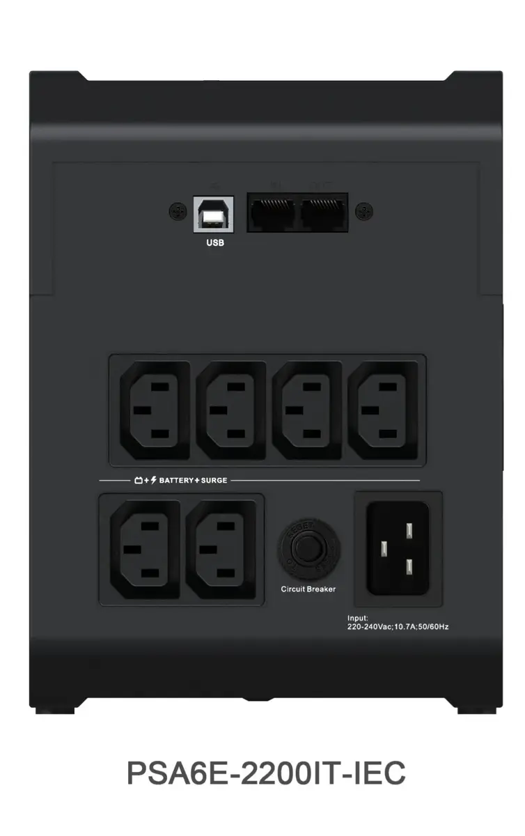 ИБП Vertiv PowerUPS 200 Essential PSA6E-2200IT-IEC Photo 3