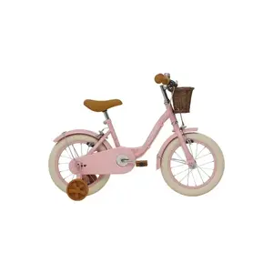 Детский велосипед HUFFY 14" Vintage розовый — стальная рама, колеса 14", дополнительные колеса, передний/задний тормоз