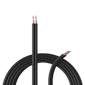 Signal cable Procab SIG58/1 — 100 m, black, PVC jacket, min bending radius 6 mm (fixed) / 8 mm (flexing)