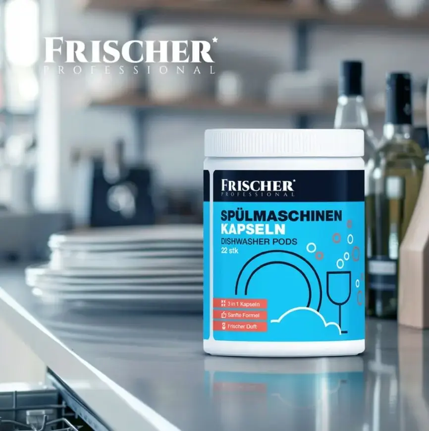 FRISCHER 3-в-1 капсулы для ПММ 22 шт 15 г Photo 5