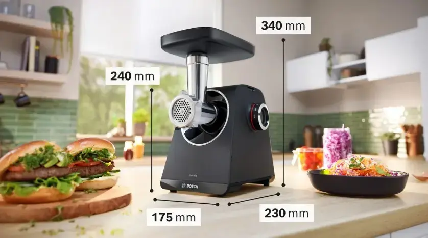 Мясорубка Bosch Serie 4 MFWS435B Photo 13