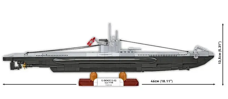 Cobi U-Boot U-52 construction set — 474 pcs Photo 3