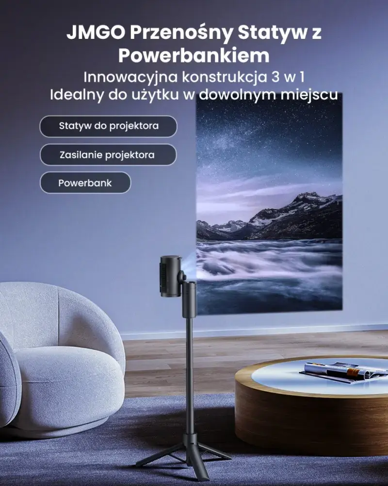 JMGO Power Bank with Tripod P0X1 портативный пауэрбанк Photo 2