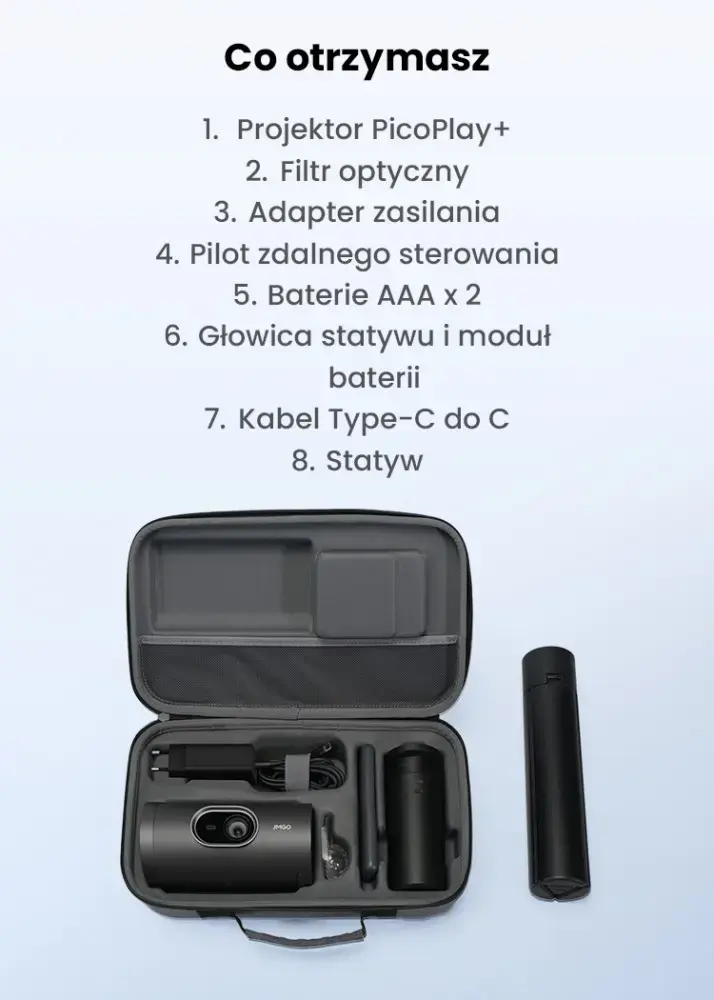 JMGO PicoPlay+ портативный пикопроектор комплект Photo 8