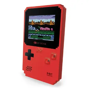 Portable game console DREAMGEAR My Arcade Pixel Classic — Black/Red, Micro‑USB, 3.5 mm, AAA batteries