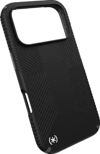 Speck Presidio2 Grip + MS Polycarbonate Cover for Apple iPhone 17 Pro Black with Microban