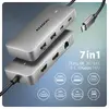 AXAGON USB‑C хаб HMC-CUB83X2 — 7‑в‑1 Dual 4K Photo 2