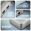 AXAGON USB‑C хаб HMC-CUB83X2 — 7‑в‑1 Dual 4K Photo 3