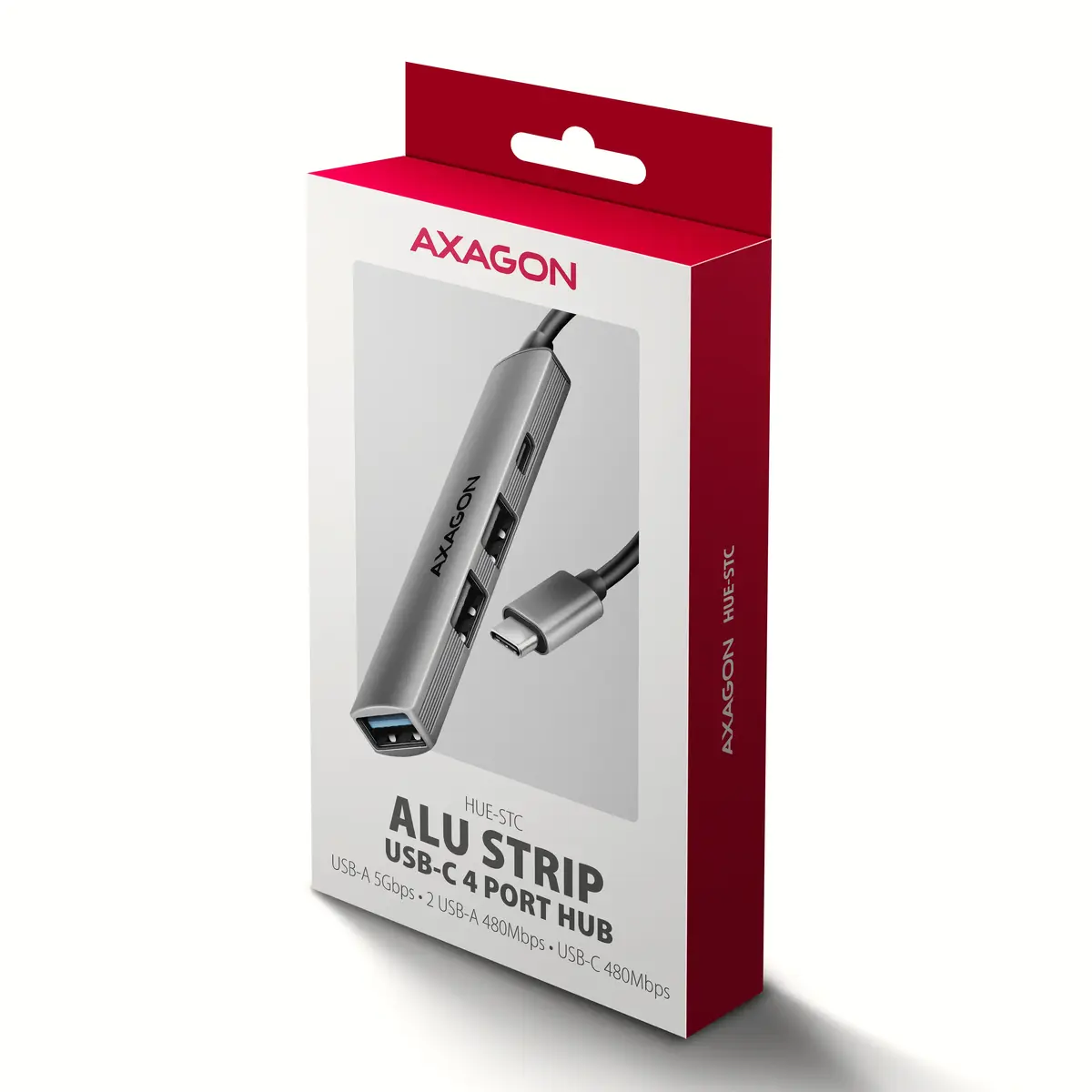 AXAGON HUE-STC USB-концентратор 4 порта Photo 7