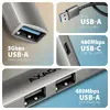 AXAGON HUE-STA USB-хаб — 4 порта, алюминий Photo 3