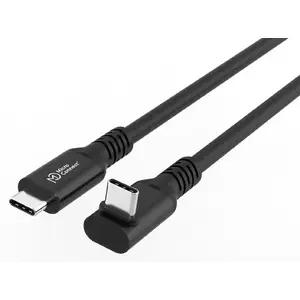 USB C to USB C cable MicroConnect MC-USB3.2CC15-FA, USB 3.2 Gen 2x2, 20 Gbit/s, 1.5 m, Black