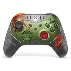 Wireless Gamepad Microsoft Xbox Wireless Controller DOOM: The Dark Ages Limited Edition, Bluetooth/USB, Multicolour, AA battery, USB‑C