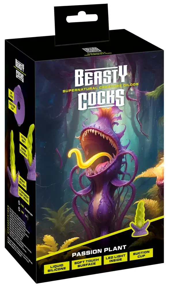 Фаллоимитатор Beasty Cocks Passion Plant LED — 22 см Photo 14