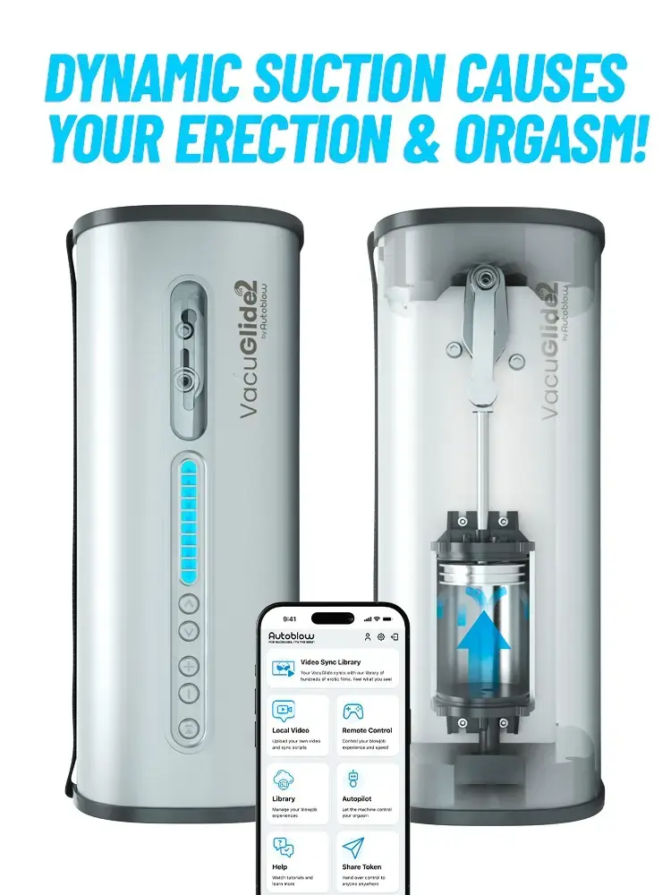 Autoblow VacuGLIDE 2 hands-free masturbator Photo 7