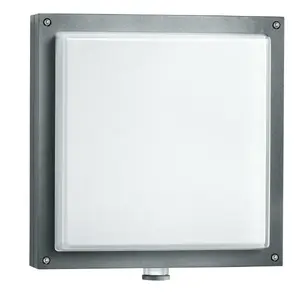 Outdoor wall light Steinel L 690 S PMMA, LED 8.5 W, anthracite, PIR sensor 360°/7 m, aluminium/plastic, 220–240 V