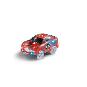 Play vehicle and track set Amewi 100614 with AA battery operation (2 × AA), multicolour red