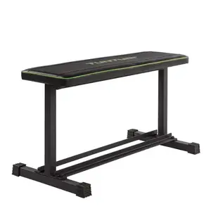 Flat weight bench Tunturi FB20 — compact fixed-position bench for free weights and dumbbell training
