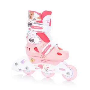 Children's size-adjustable inline skate set TEMPISH WILD SKATE 30–33, adjustable boots, recreational frame