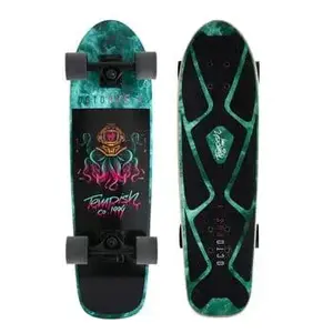 Cruiser longboard TEMPISH OCTOPUSS 28.5" — compact 28.5-inch deck for urban riding