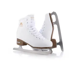 Hockey skates TEMPISH MARIANE White size 40 — supportive boot, steel blade mounting
