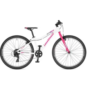 Bērnu velosipēds AUTHOR Limit 26" — 26 collu riteņi, Extreme White/Suzy Pink