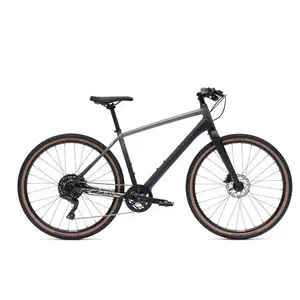Urban hybrid bike VAAST U/1 STREET 650B M 46 cm — 650B wheels, matte black