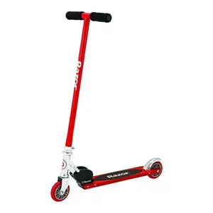 Elektriskais skrejritenis Razor DEMO-13073055 S Spark — salokāms bateriju darbināms pilsētas skrejritenis, sarkans