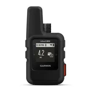 Handheld satellite communicator GARMIN inReach Mini — Black, GPS, global two-way messaging
