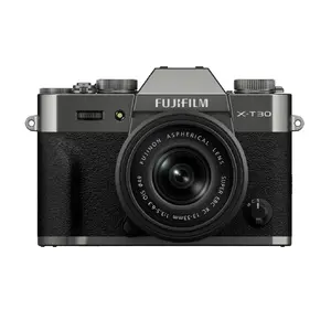 Mirrorless camera Fujifilm X-T30 III with XC 13-33mm, 26.1 MP X-Trans CMOS 4, 13–33 mm, 6.2K video, 3" touchscreen, Wi‑Fi, black/charcoal