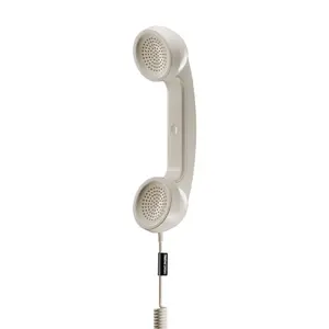 Ретро трубка для телефона Native Union POP Phone Retro USB-C песчаный — гарнитура для звонков с мобильного