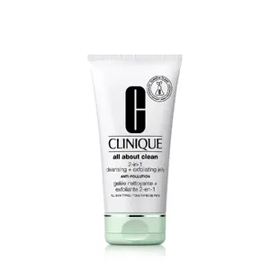 Cleansing gel Clinique All About Clean 2-in-1 Cleansing + Exfoliating Jelly 150 ml, universal skin