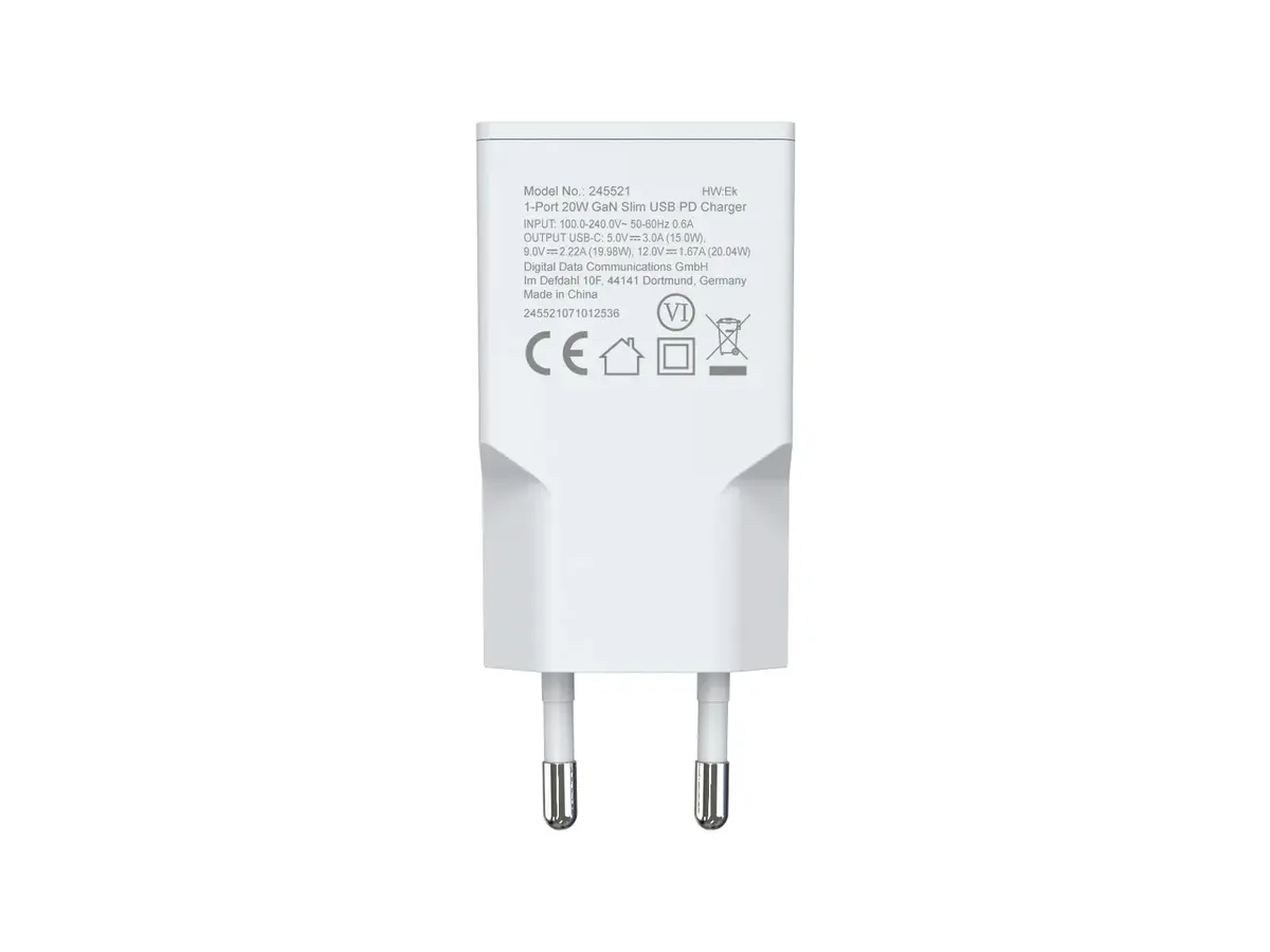 EQUIP 1‑Port 20W GaN USB‑C PD charger Photo 2