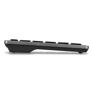 Клавиатура KENSINGTON KB535 EQ Rechargeable Multi-Device — полноразмерная беспроводная (RF + Bluetooth), серый