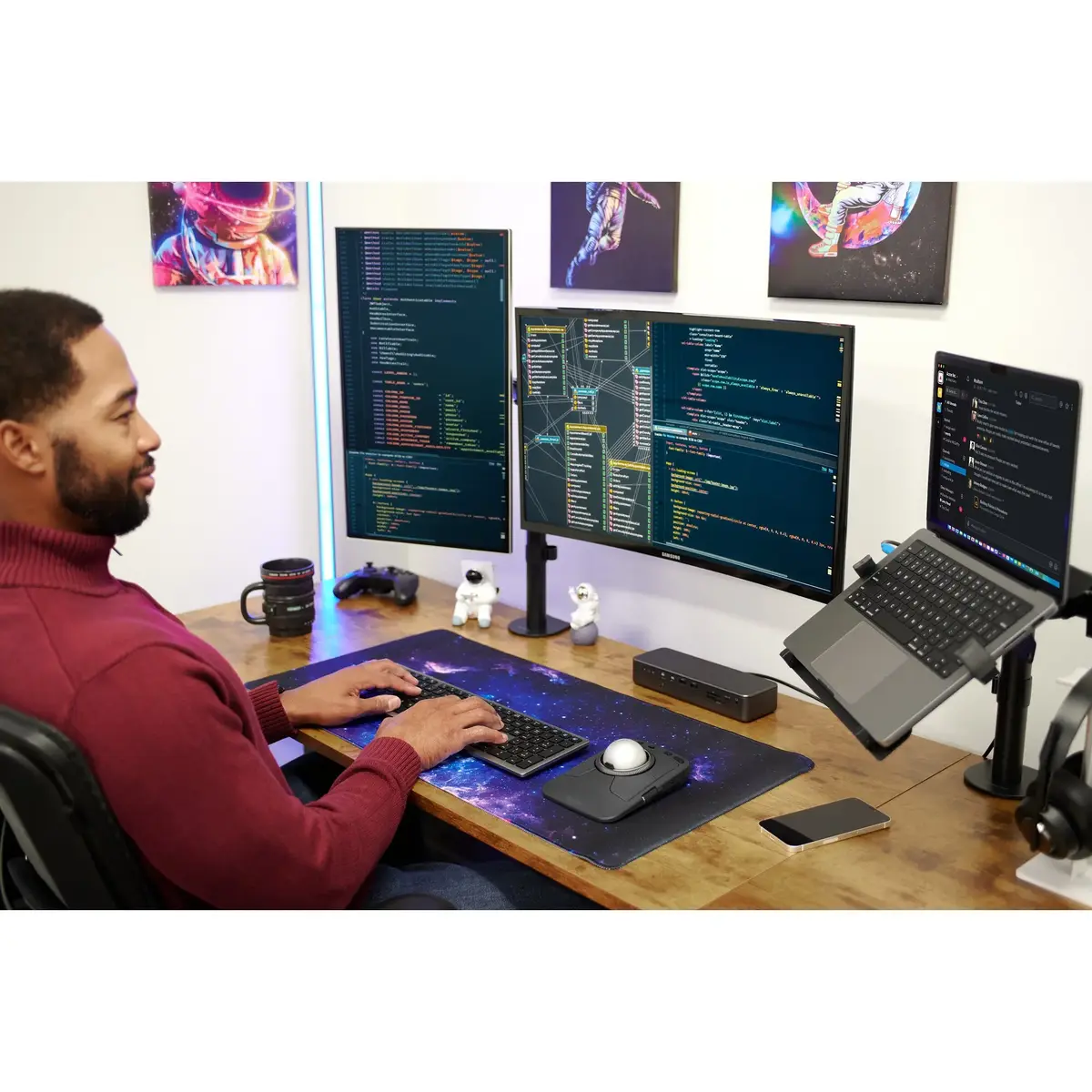 KENSINGTON KB535 EQ Rechargeable Multi-Device клавиатура Photo 6