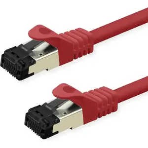 Patch cable VALUE Cat.8.1 S/FTP LSOH, stranded, red, model 21.99.1812