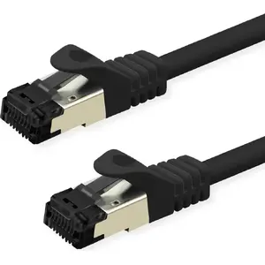 Network patch cable VALUE Cat.8.1 S/FTP LSOH stranded, 2 m, black