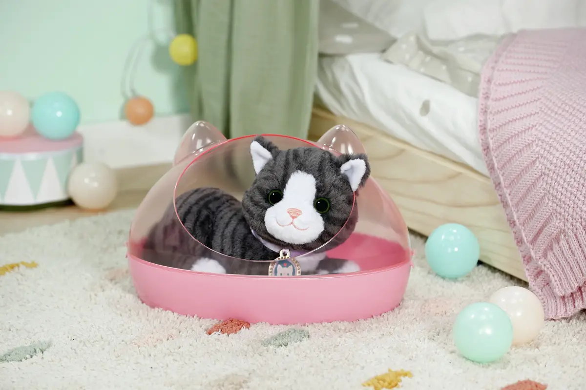 Игровой питомец ZAPF BABY born My Cat Cookie with Box Photo 10