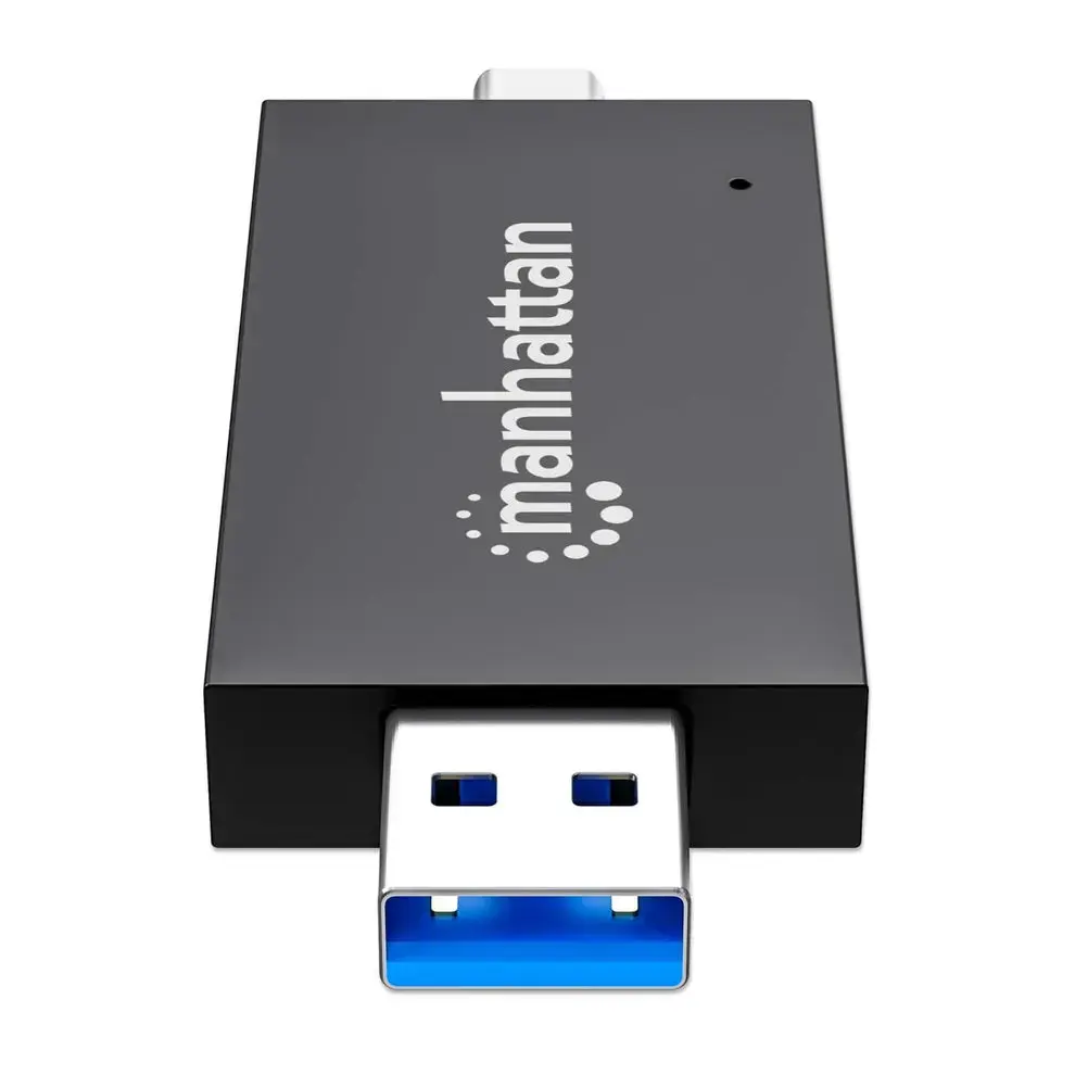 MANHATTAN USB‑A/USB‑C kombinētais karšu lasītājs 5 Gbps Photo 7
