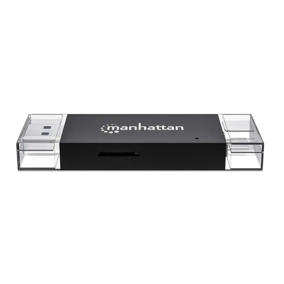 MANHATTAN USB‑A/USB‑C kombinētais karšu lasītājs 5 Gbps Photo 9