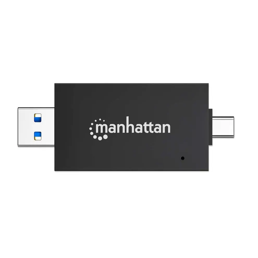 MANHATTAN USB‑A/USB‑C kombinētais karšu lasītājs 5 Gbps Photo 10