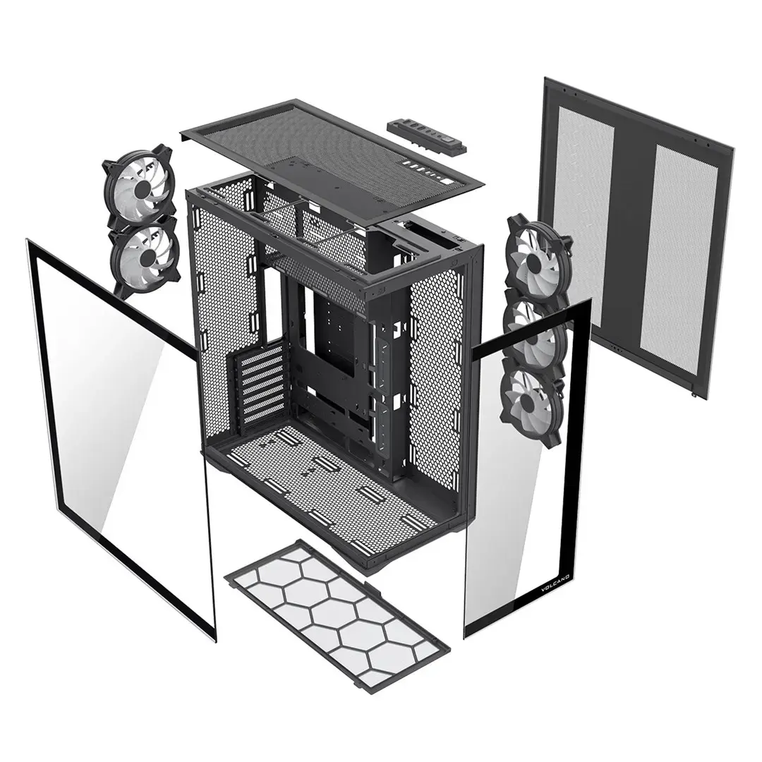 MODECOM Volcano SPACE XL ARGB корпус Full-tower Photo 6